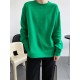 3 Colors Loose Casual Solid Color Split-Side T-Shirt Top 3 Colors Loose Casual Solid Color Split-Side T-Shirt Top
