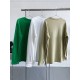 3 Colors Loose Casual Solid Color Split-Side T-Shirt Top 3 Colors Loose Casual Solid Color Split-Side T-Shirt Top