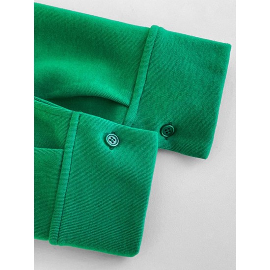 3 Colors Loose Casual Solid Color Split-Side T-Shirt Top 3 Colors Loose Casual Solid Color Split-Side T-Shirt Top