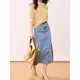 Contrast Color Loose Short Sleeves Round-Neck T-Shirts Contrast Color Loose Short Sleeves Round-Neck T-Shirts