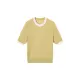 Contrast Color Loose Short Sleeves Round-Neck T-Shirts Contrast Color Loose Short Sleeves Round-Neck T-Shirts
