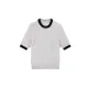 Contrast Color Loose Short Sleeves Round-Neck T-Shirts Contrast Color Loose Short Sleeves Round-Neck T-Shirts