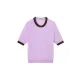 Contrast Color Loose Short Sleeves Round-Neck T-Shirts Contrast Color Loose Short Sleeves Round-Neck T-Shirts