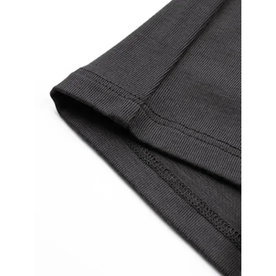 Casual Skinny Long Sleeves Solid Color V-Neck T-Shirts Casual Skinny Long Sleeves Solid Color V-Neck T-Shirts
