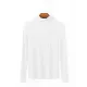 Simple Long Sleeves Skinny Solid Color High-Neck T-Shirts Simple Long Sleeves Skinny Solid Color High-Neck T-Shirts