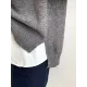 Solid Color Split-Joint Split-side High-low Loose Round-neck Vest Top Knitwear Solid Color Split-Joint Split-side High-low Loose Round-neck Vest Top Knitwear