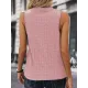 Solid Color Loose Sleeveless V-Neck Vest Top Solid Color Loose Sleeveless V-Neck Vest Top