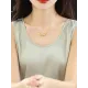 Solid Color Loose Sleeveless Round-Neck Vest Top Solid Color Loose Sleeveless Round-Neck Vest Top
