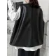 Buttoned Pockets Solid Color Loose Sleeveless V-neck Vest Outerwear Buttoned Pockets Solid Color Loose Sleeveless V-neck Vest Outerwear