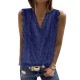 Original Lace Embroidered Solid Color Falbala Vest Top Original Lace Embroidered Solid Color Falbala Vest Top