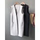 Casual Loose Long Split-Joint Sleeveless Vest Casual Loose Long Split-Joint Sleeveless Vest