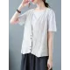 Simple Loose V-Neck Solid Color Vest Simple Loose V-Neck Solid Color Vest