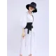 Stylish Belt Buckle Black Vest Stylish Belt Buckle Black Vest
