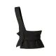Stylish Belt Buckle Black Vest Stylish Belt Buckle Black Vest
