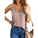 Casual Solid Color Falbala Camisole Vest Top Casual Solid Color Falbala Camisole Vest Top