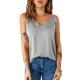 Casual Solid Color Falbala Camisole Vest Top Casual Solid Color Falbala Camisole Vest Top
