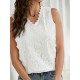 Original Lace Solid Color Loose Vest Top Original Lace Solid Color Loose Vest Top