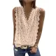 Original Lace Solid Color Loose Vest Top Original Lace Solid Color Loose Vest Top