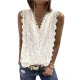 Original Lace Solid Color Loose Vest Top Original Lace Solid Color Loose Vest Top