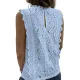 Original Lace Solid Color Loose Vest Top Original Lace Solid Color Loose Vest Top