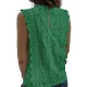Original Lace Solid Color Loose Vest Top Original Lace Solid Color Loose Vest Top