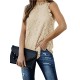 Original Lace Hollow Solid Color Halterneck Vest Top Original Lace Hollow Solid Color Halterneck Vest Top