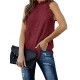 Original Lace Hollow Solid Color Halterneck Vest Top Original Lace Hollow Solid Color Halterneck Vest Top