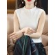 Simple Casual Solid Color Knitting Vest Top Simple Casual Solid Color Knitting Vest Top
