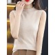 Simple Casual Solid Color Knitting Vest Top Simple Casual Solid Color Knitting Vest Top