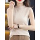 Simple Casual Solid Color Knitting Vest Top Simple Casual Solid Color Knitting Vest Top