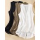 Artistic Retro Loose Ramie Cotton Buttoned Vest Outwear Artistic Retro Loose Ramie Cotton Buttoned Vest Outwear