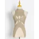 Stylish Irregularity Hollow Split-Joint Solid Color Knitting Vest Top Stylish Irregularity Hollow Split-Joint Solid Color Knitting Vest Top