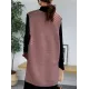 Trendy Sleeveless Split-Side Solid Color V-Neck Knitted Vest Trendy Sleeveless Split-Side Solid Color V-Neck Knitted Vest