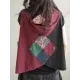 Artistic Retro Loose Denim Sleeveless Buttoned Contrast Color Hooded Vest Outerwear Artistic Retro Loose Denim Sleeveless Buttoned Contrast Color Hooded Vest Outerwear