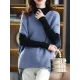 Casual Sleeveless Loose Solid Color V-Neck Vest Top Casual Sleeveless Loose Solid Color V-Neck Vest Top