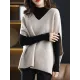 Casual Sleeveless Loose Solid Color V-Neck Vest Top Casual Sleeveless Loose Solid Color V-Neck Vest Top