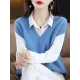 Casual Sleeveless Loose Solid Color V-Neck Vest Top Casual Sleeveless Loose Solid Color V-Neck Vest Top