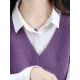 Casual Sleeveless Loose Solid Color V-Neck Vest Top Casual Sleeveless Loose Solid Color V-Neck Vest Top