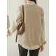 Casual Loose Sleeveless Solid Color V-Neck Sweater Vest Outerwear Casual Loose Sleeveless Solid Color V-Neck Sweater Vest Outerwear