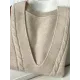 Casual Loose Knitting Sleeveless Solid Color V-Neck Vest Top Casual Loose Knitting Sleeveless Solid Color V-Neck Vest Top