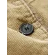 Vintage Sleeveless Loose Buttoned Split-Joint Solid Color Round-Neck Vest Outerwear Vintage Sleeveless Loose Buttoned Split-Joint Solid Color Round-Neck Vest Outerwear