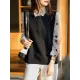Casual Sleeveless Loose Solid Color Round-Neck Knitting Vest Outerwear Casual Sleeveless Loose Solid Color Round-Neck Knitting Vest Outerwear