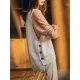 Casual Sleeveless Loose Solid Color Round-Neck Knitting Vest Outerwear Casual Sleeveless Loose Solid Color Round-Neck Knitting Vest Outerwear