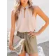 Stylish Selection Loose Solid Color Halter-Neck Vest Top Stylish Selection Loose Solid Color Halter-Neck Vest Top