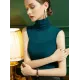 Stylish Skinny Sleeveless Mesh Split-Joint Solid Color High-Neck Vest Top Stylish Skinny Sleeveless Mesh Split-Joint Solid Color High-Neck Vest Top