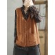 Casual Loose Sleeveless Buttoned Hollow Solid Color V-Neck Vest Outerwear Casual Loose Sleeveless Buttoned Hollow Solid Color V-Neck Vest Outerwear