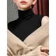 Stylish Selection Sleeveless Solid Color High-Neck Vest Top Stylish Selection Sleeveless Solid Color High-Neck Vest Top