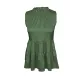 Casual Sleeveless Falbala Round-Neck Vest Top Casual Sleeveless Falbala Round-Neck Vest Top