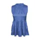 Casual Sleeveless Falbala Round-Neck Vest Top Casual Sleeveless Falbala Round-Neck Vest Top