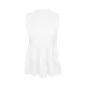Casual Sleeveless Falbala Round-Neck Vest Top Casual Sleeveless Falbala Round-Neck Vest Top